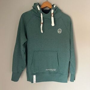 AIOSAKU Hoodie Sweatshirt Size Small‎ Green Organic Eco Sustainable